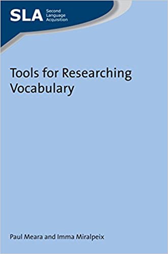 Tools for Researching Vocabulary (Second Language Acquisition Book 105) - Orginal Pdf